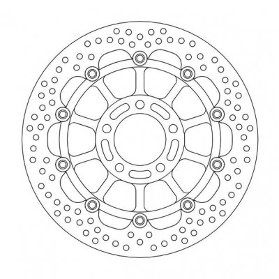 Δισκόπλακα MOTO-MASTER HALO FRONT DISC SUZUKI GSF 600 S