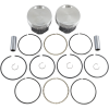Σετ πιστόνια μοτοσυκλέτας WISECO PISTON KIT.020 EVO BT
