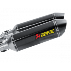 Τελικό εξάτμισης μοτοσυκλέτας AKRAPOVIC SPEED TRIPLE LEFT