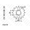 Κιτ αλυσίδα και γρανάζια REGINA για KAWASAKI ZZR1100 98-01 thumb