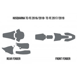 Mud Deflector Twin Air - HUSQVARNA TC-FC 16/18 TE-FE 17/19 Mud Deflector Twin Air - HUSQVARNA TC-FC 16/18 TE-FE 17/19