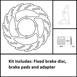 Σετ δισκόπλακα και τακάκια MOTO-MASTER 260mm FLFI OFFROAD KIT HONDA Σετ δισκόπλακα και τακάκια MOTO-MASTER 260mm FLFI OFFROAD KIT HONDA