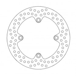 Δισκόπλακα MOTO-MASTER HALO REAR DISC HONDA CB 500 F ABS