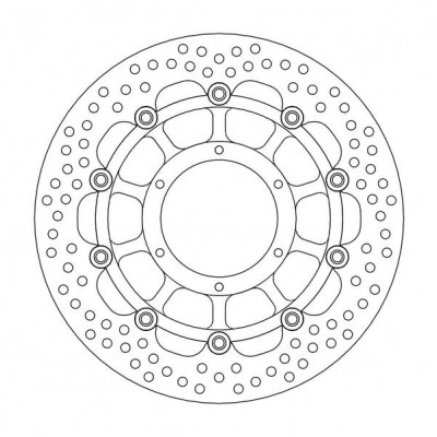 Δισκόπλακα εμπρός MOTO-MASTER HALO FRONT DISC HONDA CBR 300 R 17