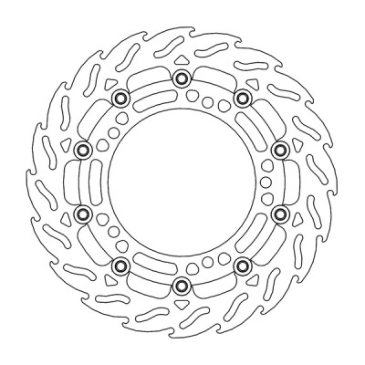 Δισκόπλακα MOTO-MASTER BRAKE ROTOR FLOAT FLAME KAWASAKI NINJA 650 ABS 23