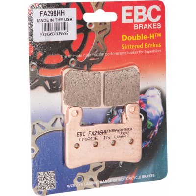 Τακάκια μοτοσυκλέτας EBC SINTERED HH FA296HH