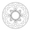 Δισκόπλακα MOTO-MASTER BRAKE ROTOR ROUND W/ABS EN 650 ABS