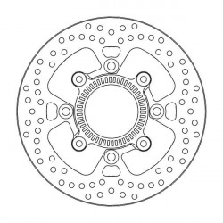 Δισκόπλακα MOTO-MASTER BRAKE ROTOR ROUND W/ABS EN 650 ABS Δισκόπλακα MOTO-MASTER BRAKE ROTOR ROUND W/ABS EN 650 ABS