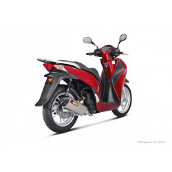 Ολόκληρο σύστημα εξάτμισης AKRAPOVIC RAC SS SH 125/150