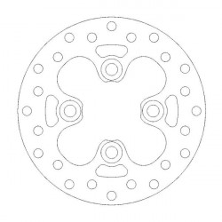 Δισκόπλακα MOTO-MASTER FRONT DISC ROUND KAWASAKI KFX 450 R 2x4 Δισκόπλακα MOTO-MASTER FRONT DISC ROUND KAWASAKI KFX 450 R 2x4