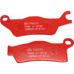 Τακάκια μοτοσυκλέτας EBC BRAKE PAD CARBON TT DIRT
