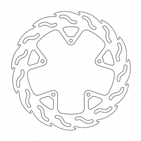 Δισκόπλακα MOTO-MASTER BRAKE ROTOR FIX FLAME RIGHT APRILIA RXV 550 12 Δισκόπλακα MOTO-MASTER BRAKE ROTOR FIX FLAME RIGHT APRILIA RXV 550 12