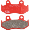 Τακάκια μοτοσυκλέτας EBC CARBON TT DIRT FA092TT