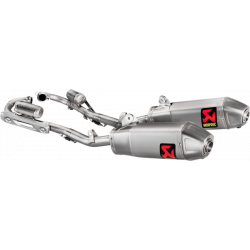 Ολόκληρο σύστημα εξάτμισης AKRAPOVIC EVO TI CRF250R 21