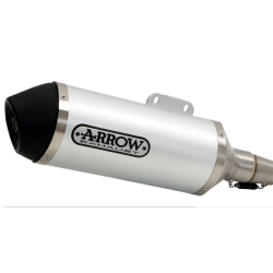 Τελικό εξάτμισης μοτοσυκλέτας ARROW MUFFLER URBAN VESPA AL/BK