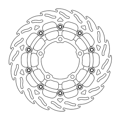 Δισκόπλακα εμπρός MOTO-MASTER BRAKE DISC FLOAT HONDA CB 650 R ABS 23