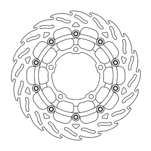 Δισκόπλακα εμπρός MOTO-MASTER BRAKE DISC FLOAT HONDA CB 650 R ABS 23 Δισκόπλακα εμπρός MOTO-MASTER BRAKE DISC FLOAT HONDA CB 650 R ABS 23