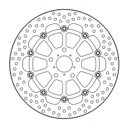 Δισκόπλακα MOTO-MASTER BRAKE DISC HALO FLOAT HONDA CB 500 X ABS 19-21