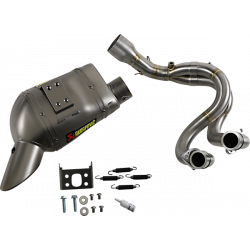 Ολόκληρο σύστημα εξάτμισης AKRAPOVIC RAC SS/TI Z650 Ολόκληρο σύστημα εξάτμισης AKRAPOVIC RAC SS/TI Z650