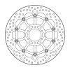 Δισκόπλακα MOTO-MASTER BRAKE ROTOR FLOAT ROUND KTM SUPERMOTO 990 T ABS