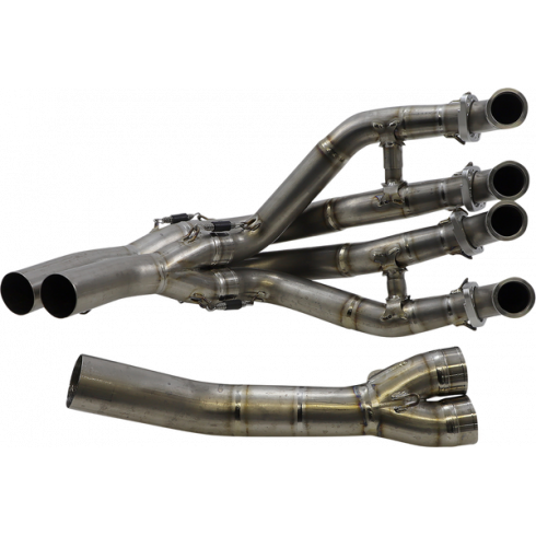 Λαιμός εξάτμισης μοτοσυκλέτας AKRAPOVIC TI ZX-10R Λαιμός εξάτμισης μοτοσυκλέτας AKRAPOVIC TI ZX-10R