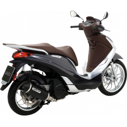 Τελικό εξάτμισης μοτοσυκλέτας ARROW MUFFLER URBAN BK/BK MED