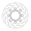 Δισκόπλακα MOTO-MASTER BRAKE ROTOR FIX FLAME ABS-FIT KAWASAKI Z 650 RS ABS 23 thumb
