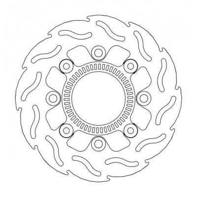 Δισκόπλακα MOTO-MASTER BRAKE ROTOR FIX FLAME ABS-FIT KAWASAKI Z 650 RS ABS 23