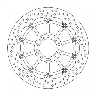 Δισκόπλακα MOTO-MASTER HALO FRONT DISC DUCATI DESERT X 950 ABS