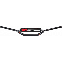 Τιμόνι μοτοσυκλέτας SCAR HANDLEBAR X2 για KAWASAKI VILLO ΜΑΥΡΟ/ΑΣΠΡΟ