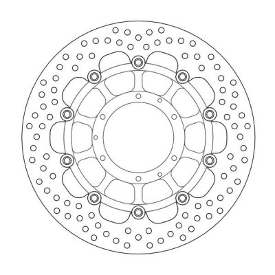Δισκόπλακα MOTO-MASTER HALO FRONT DISC HONDA CBR 600 RR 21