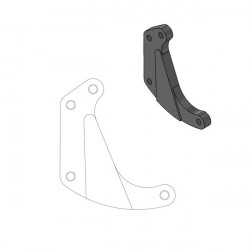 Αντάπτορας δαγκάνας φρένων MOTO-MASTER BRAKE CALIPER ADAPTOR SUP MOTO