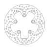 Δισκόπλακα MOTO-MASTER HALO REAR DISC SUZUKI GSF 1250 S
