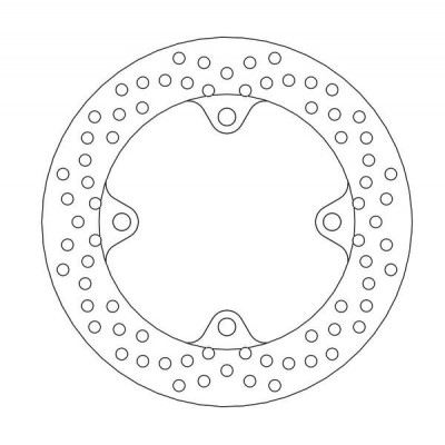 Δισκόπλακα MOTO-MASTER HALO REAR DISC CBR1000 ABS.