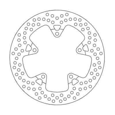 Δισκόπλακα MOTO-MASTER HALO REAR DISC APRILIA SL 900 ABS