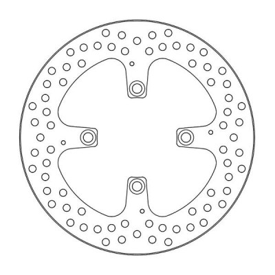 Δισκόπλακα MOTO-MASTER BRAKE ROTOR ROUND DUCATI STREETFIGHTER V4 1100 ABS