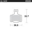 Τακάκια φρένων MOTO-MASTER BRAKE PAD ORGANIC z thumb