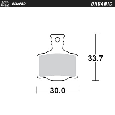Τακάκια φρένων MOTO-MASTER BRAKE PAD ORGANIC z