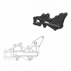 Αντάπτορας δαγκάνας φρένων MOTO-MASTER ADAPTER 220MM BLACK