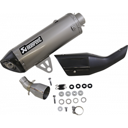 Τελικό εξάτμισης μοτοσυκλέτας AKRAPOVIC TI/CF C400X / GT