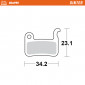 Τακάκια φρένων MOTO-MASTER BRAKE PAD SINTER z thumb