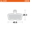 Τακάκια φρένων MOTO-MASTER BRAKE PAD SINTERx