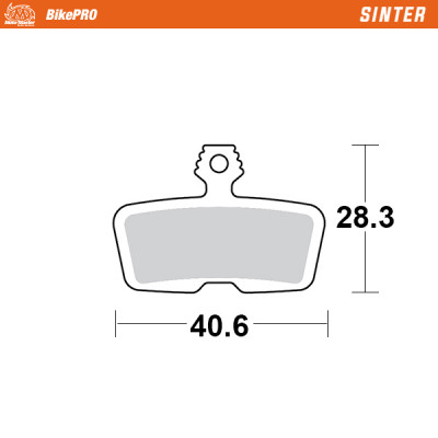 Τακάκια φρένων MOTO-MASTER BRAKE PAD SINTERx