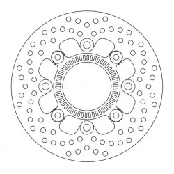 Δισκόπλακα MOTO-MASTER HALO REAR DISC KAWASAKI Z 650 RS ABS Δισκόπλακα MOTO-MASTER HALO REAR DISC KAWASAKI Z 650 RS ABS