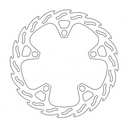 Δισκόπλακα MOTO-MASTER FLAME DISC FRONT FIX LEFT SRV 850 Δισκόπλακα MOTO-MASTER FLAME DISC FRONT FIX LEFT SRV 850
