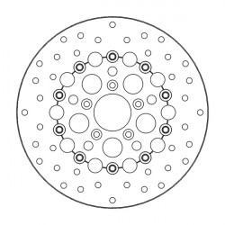 Δισκόπλακα MOTO-MASTER BRAKE ROTOR FLOAT RND L/R Harley Davidson FXDWG 1584 Δισκόπλακα MOTO-MASTER BRAKE ROTOR FLOAT RND L/R Harley Davidson FXDWG 1584