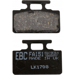 Τακάκια μοτοσυκλέτας EBC FA SER ORGANIC FA151