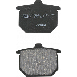 Τακάκια μοτοσυκλέτας EBC FA SER ORGANIC FA029