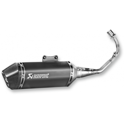 Τελικό εξάτμισης μοτοσυκλέτας AKRAPOVIC SS/CF BLK VESPA Τελικό εξάτμισης μοτοσυκλέτας AKRAPOVIC SS/CF BLK VESPA