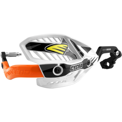 Προστατευτικές χούφτες μηχανής CYCRA ULT WHITE/ORANGE
